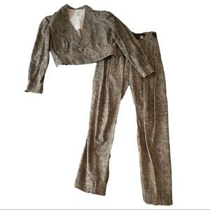 Z. Cavaricci pant and jacket set